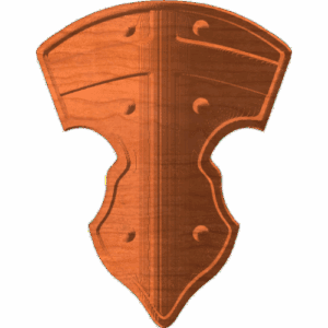 Curved Fancy Shield